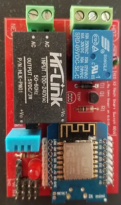 Rotated image of the circuit board